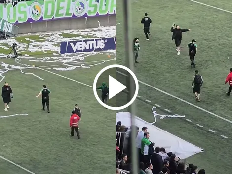 Violencia en la Copa Chile: espectáculo en plena cancha de Puerto Montt