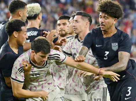 ¡Amistoso entre La Roja y Estados Unidos casi termina en batalla campal!