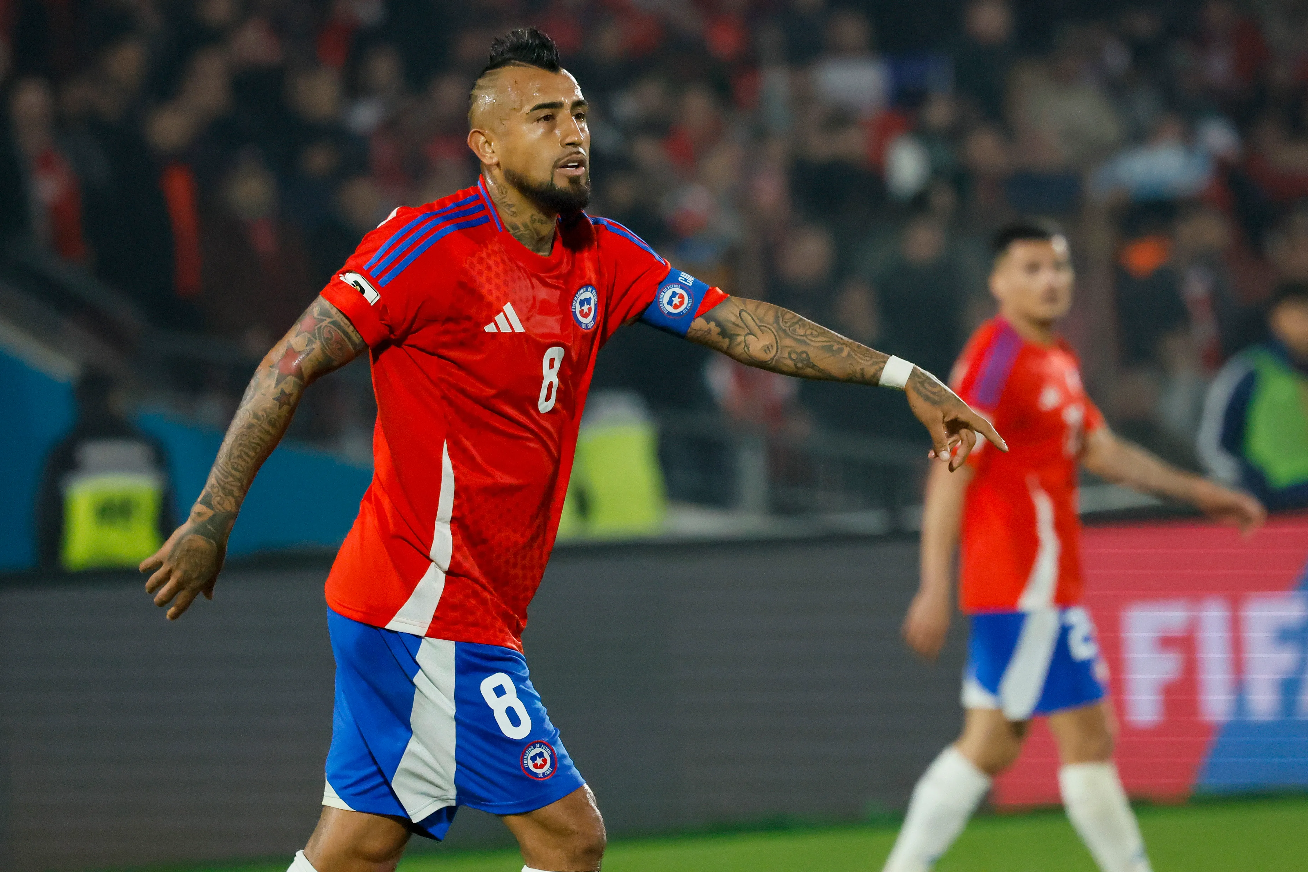 Arturo Vidal analizó el duelo de Darío Osorio en La Roja. (Imagen: Photosport)