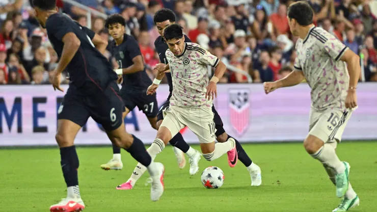 Darío Osorio destaca en la Selección Chilena.