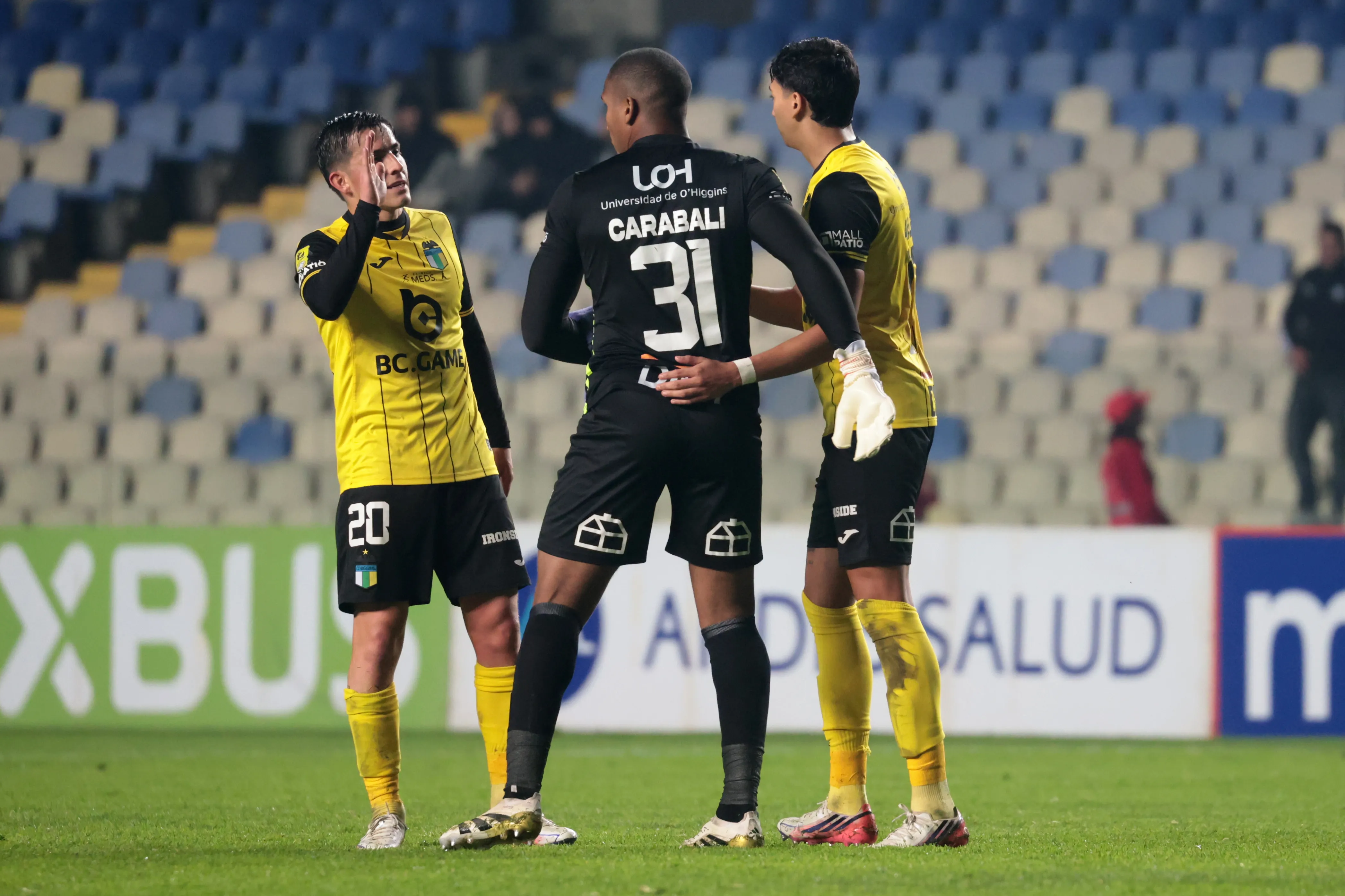 O’Higgins saca ventaja ante Deportes Concepción en la Copa Chile. (Foto: Eduardo Fortes/Photosport)