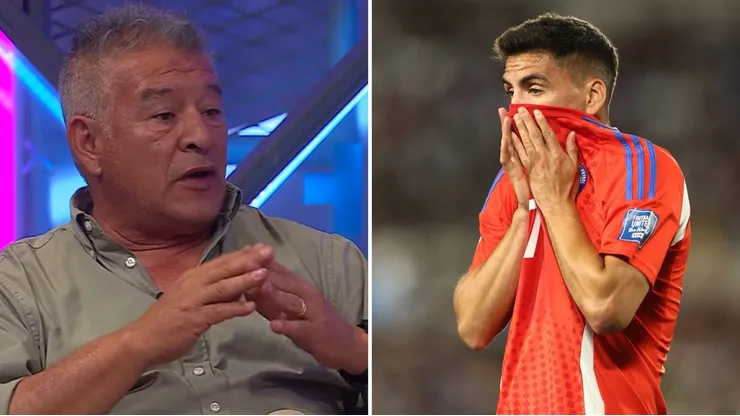 Claudio Borghi le cayó con todo a Marcelino Núñez en La Roja