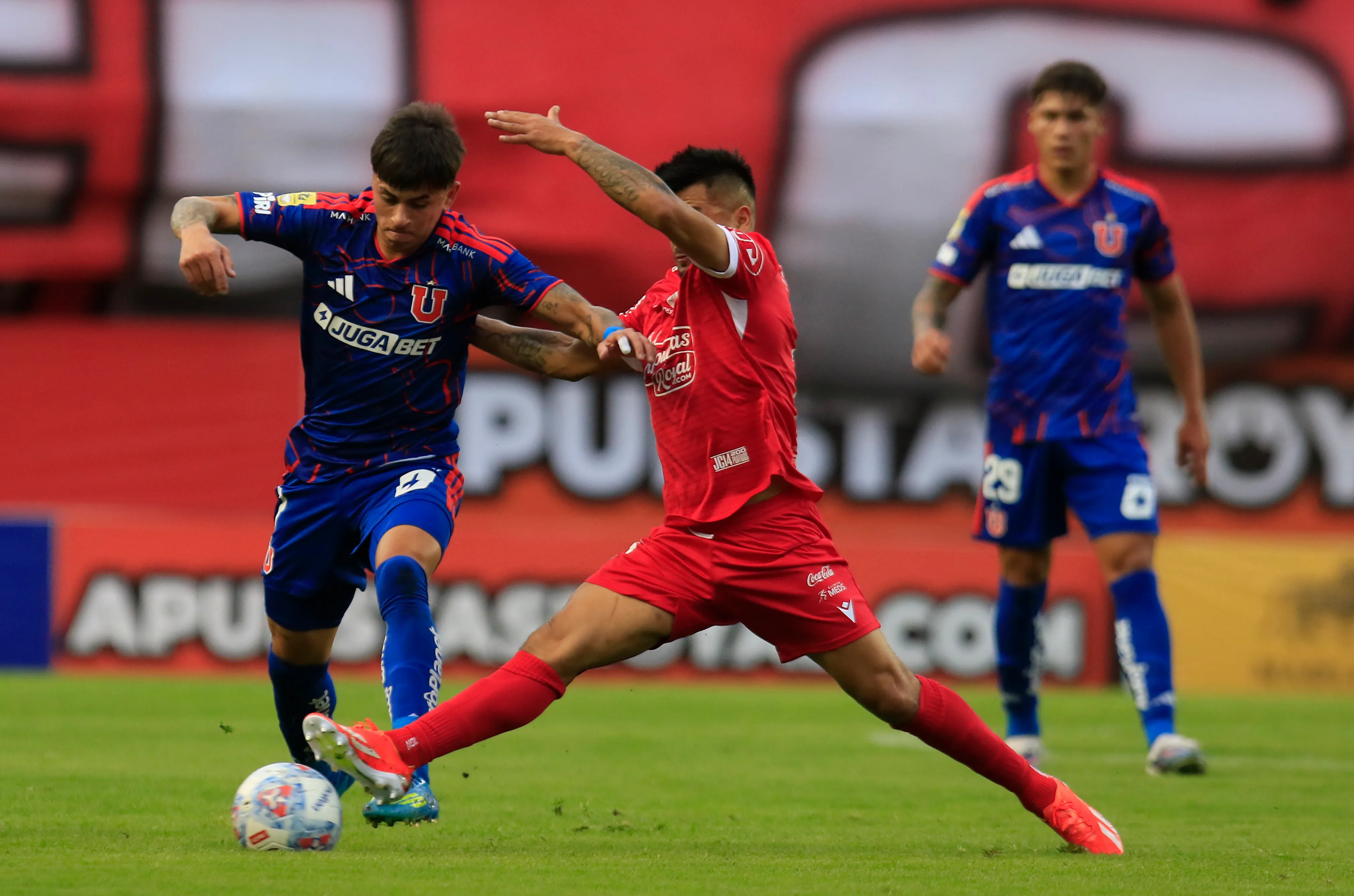Universidad de Chile tiene problemas contra Ñublense. (Imagen: Photosport)