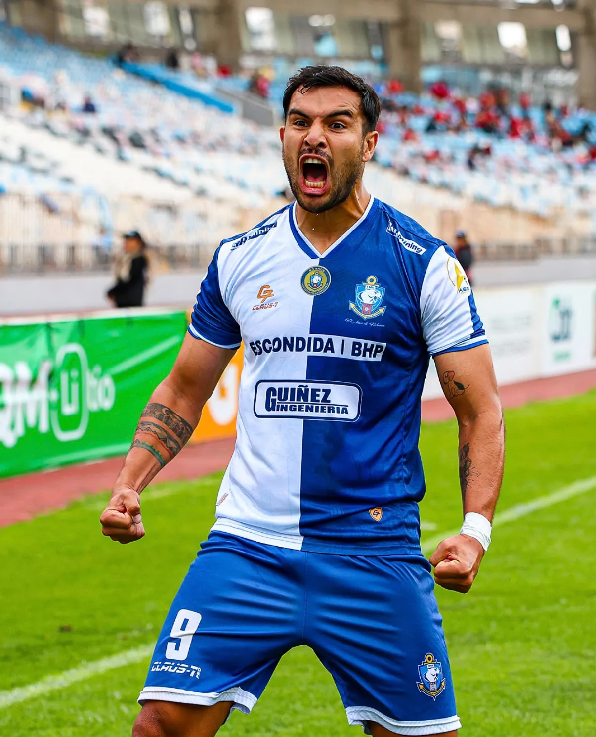 Josepablo Monreal abrochó el triunfo de Antofagasta sobre Rangers. (CDA)
