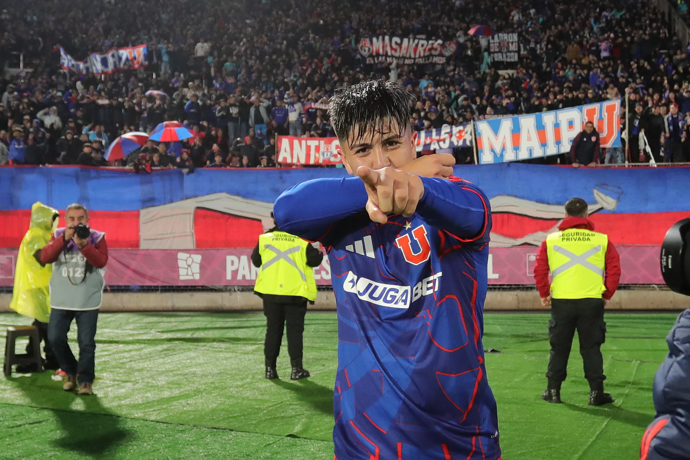 Marcelo Morales recibió un consejo de Marcelo Díaz en Universidad de Chile. (Imagen: Photosport)