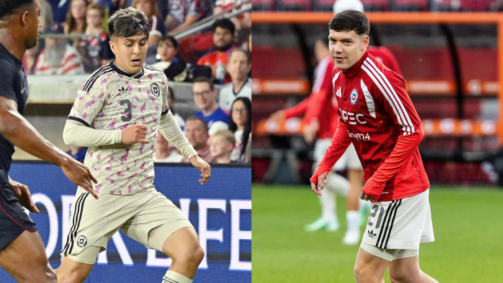 Marcelo Morales y Agustín Arce están en la gira de la Selección Chilena. (Imagen: Photosport)