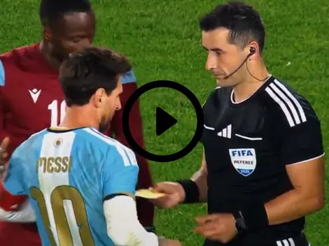 VIDEO: Árbitro chileno sorprende con este inesperado regalo a Messi