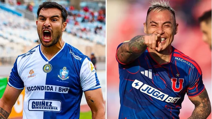 Deportes Antofagasta y Universidad de Chile se verán hoy las caras en la Copa Chile