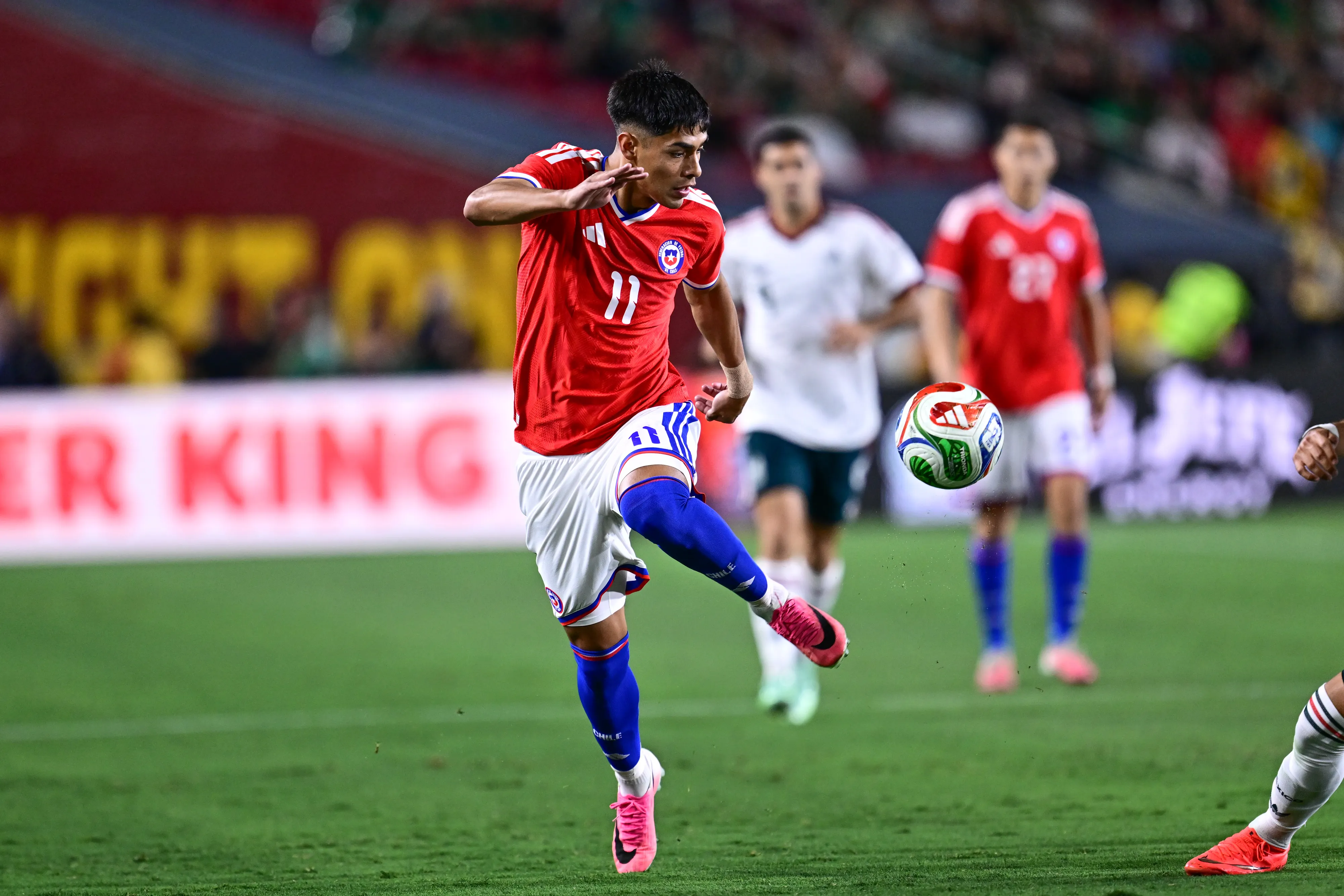 Arturo Vidal analizó lo hecho por Darío Osorio en la Selección Chilena. (Imagen: Photosport)