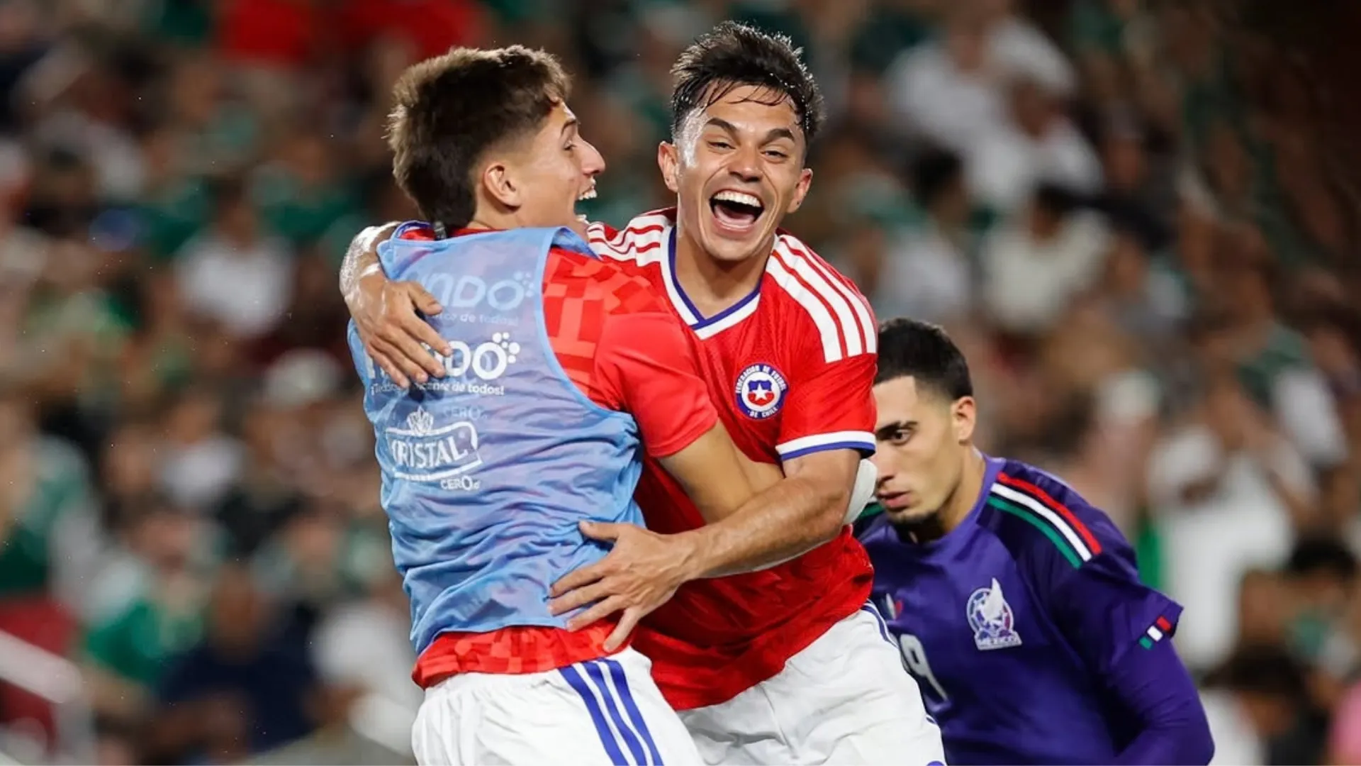 Vicente Pizarro brilló en la Selección Chilena. (Foto: C. Parra - FFCh.)