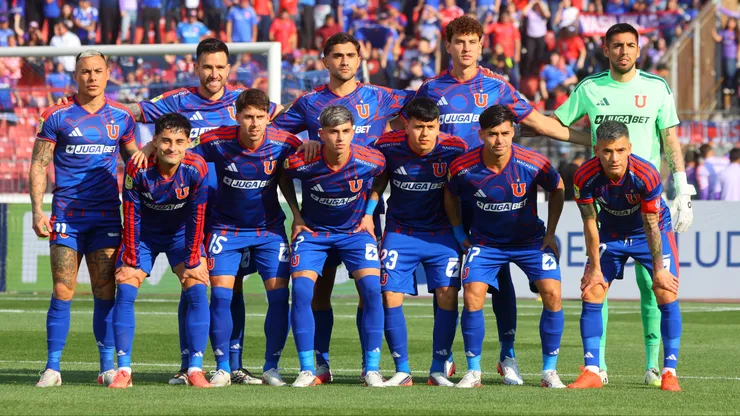 La formación de la U para enfrentar a Deportes Antofagasta. (Foto: Jonnathan Oyarzún/Photosport)