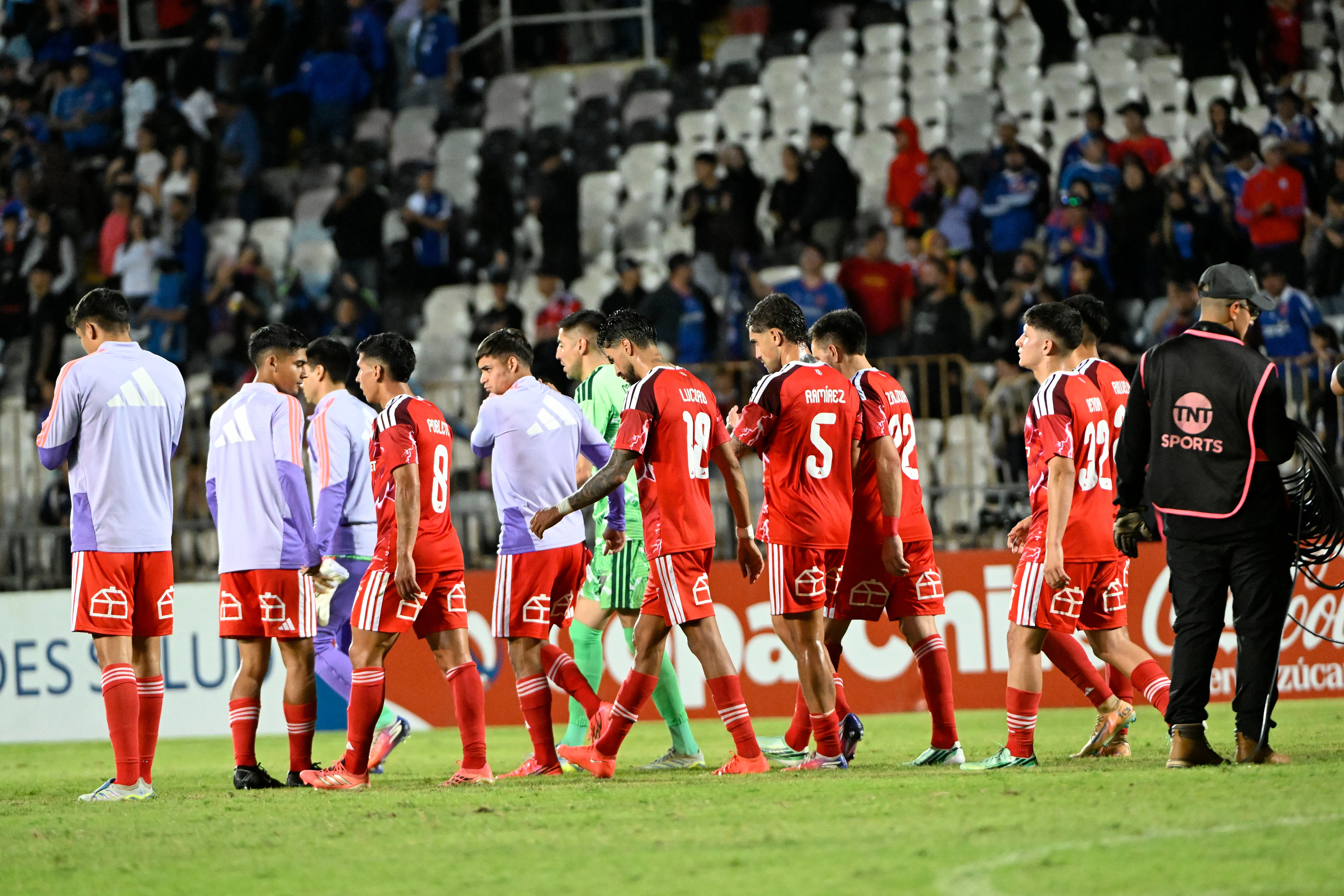 La U tendrá que remontar en la revancha. (Foto: Pedro Tapia/Photosport)