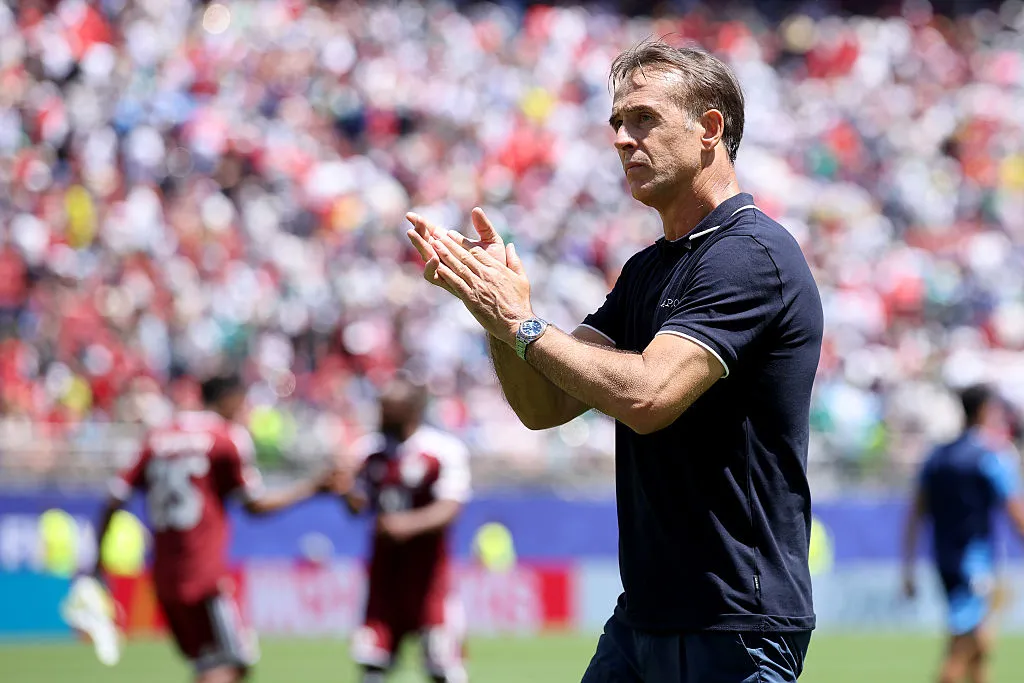 Julen Lopetegui sufrió una temprana eliminación en el Mundial 2026. (Foto: Alex Grimm/Getty Images)