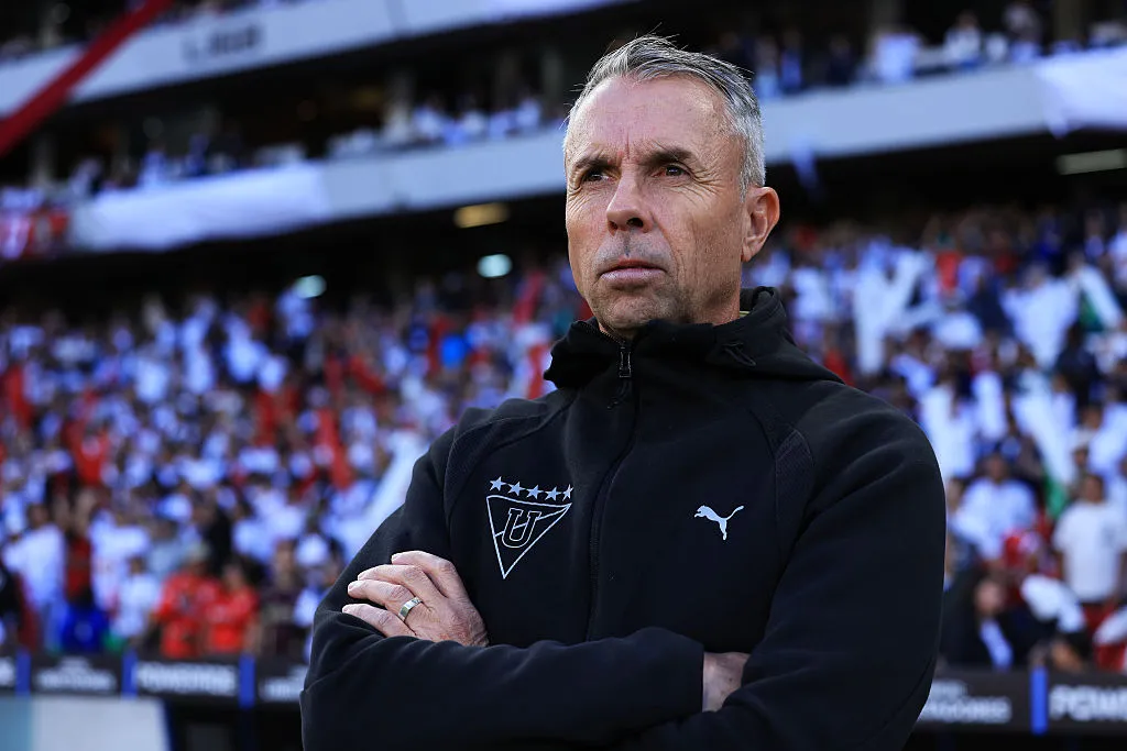 Gustavo Álvarez tiene contrato con Liga de Quito hasta diciembre de 2027. (Foto: Franklin Jacome/Getty Images)
