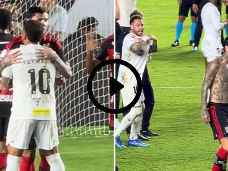 VIDEO: Pulgar protagoniza cruce con Neymar y termina recibiendo su camiseta