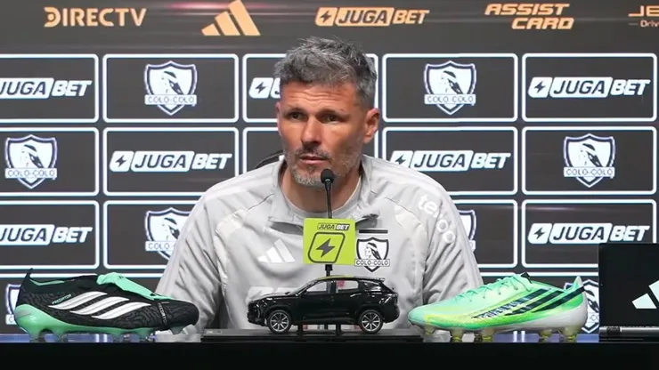 Fernando Ortiz atendió a los medios en Colo Colo. (Foto: Captura)