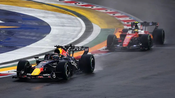 Max Verstappen tiene la 'pole' en el Gran Premio de Singapur 2026. (Foto: Mark Thompson/Getty Images)