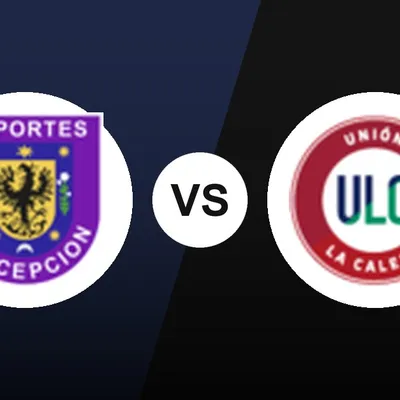 Alineaciones de Deportes Concepción y Unión La Calera por la Campeonato Nacional: formaciones probables