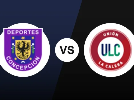 Deportes Concepción vs. Unión La Calera: horario y dónde ver en vivo y online en Chile, por la fecha 24 del Campeonato Nacional