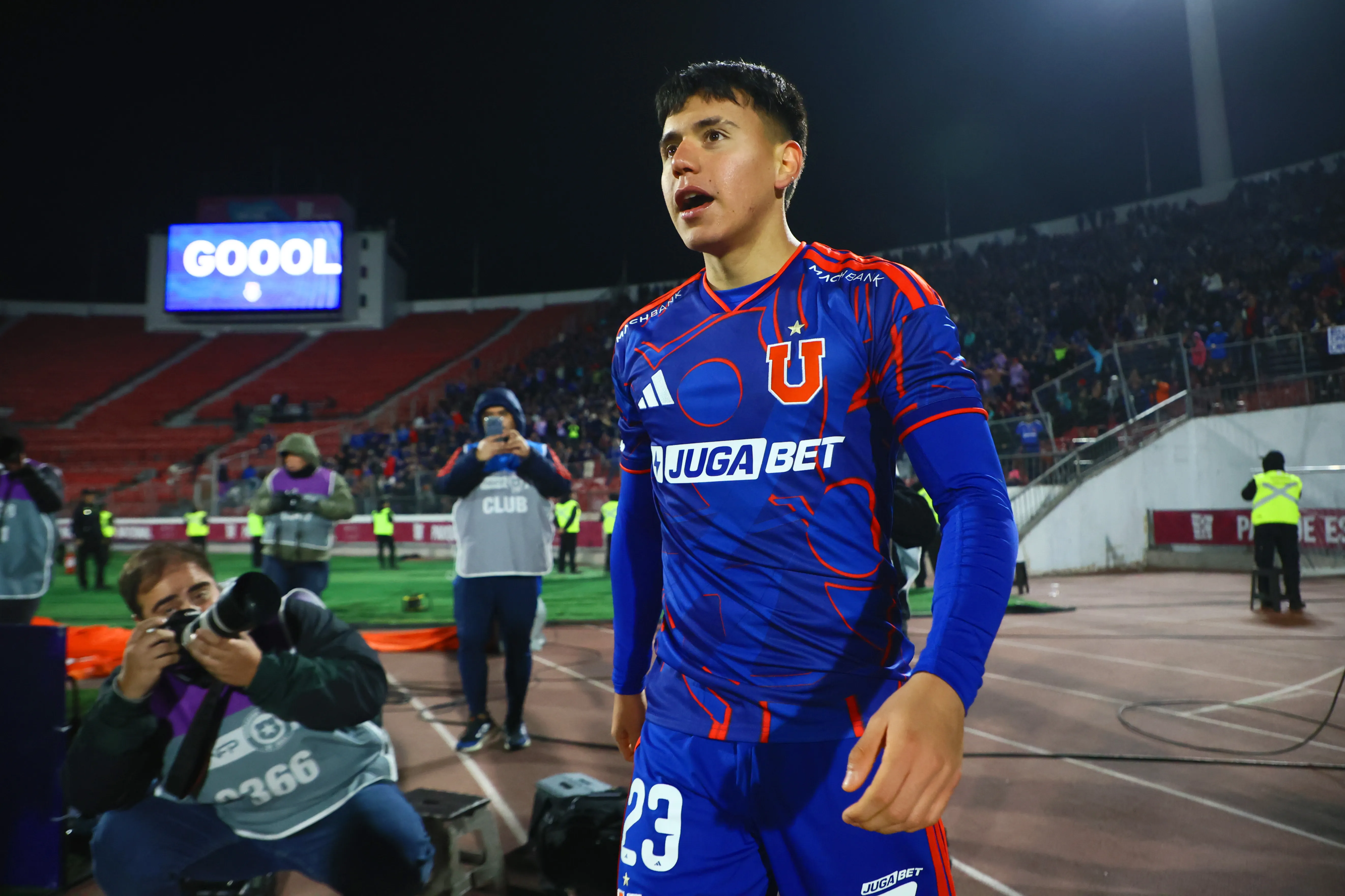 Johnny Herrera exige la estelaridad de Ignacio Vásquez en Universidad de Chile. (Imagen: Photosport)