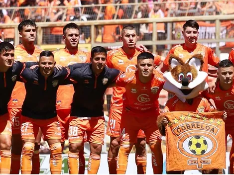 La probable formación de Cobreloa para enfrentar a Deportes Copiapó