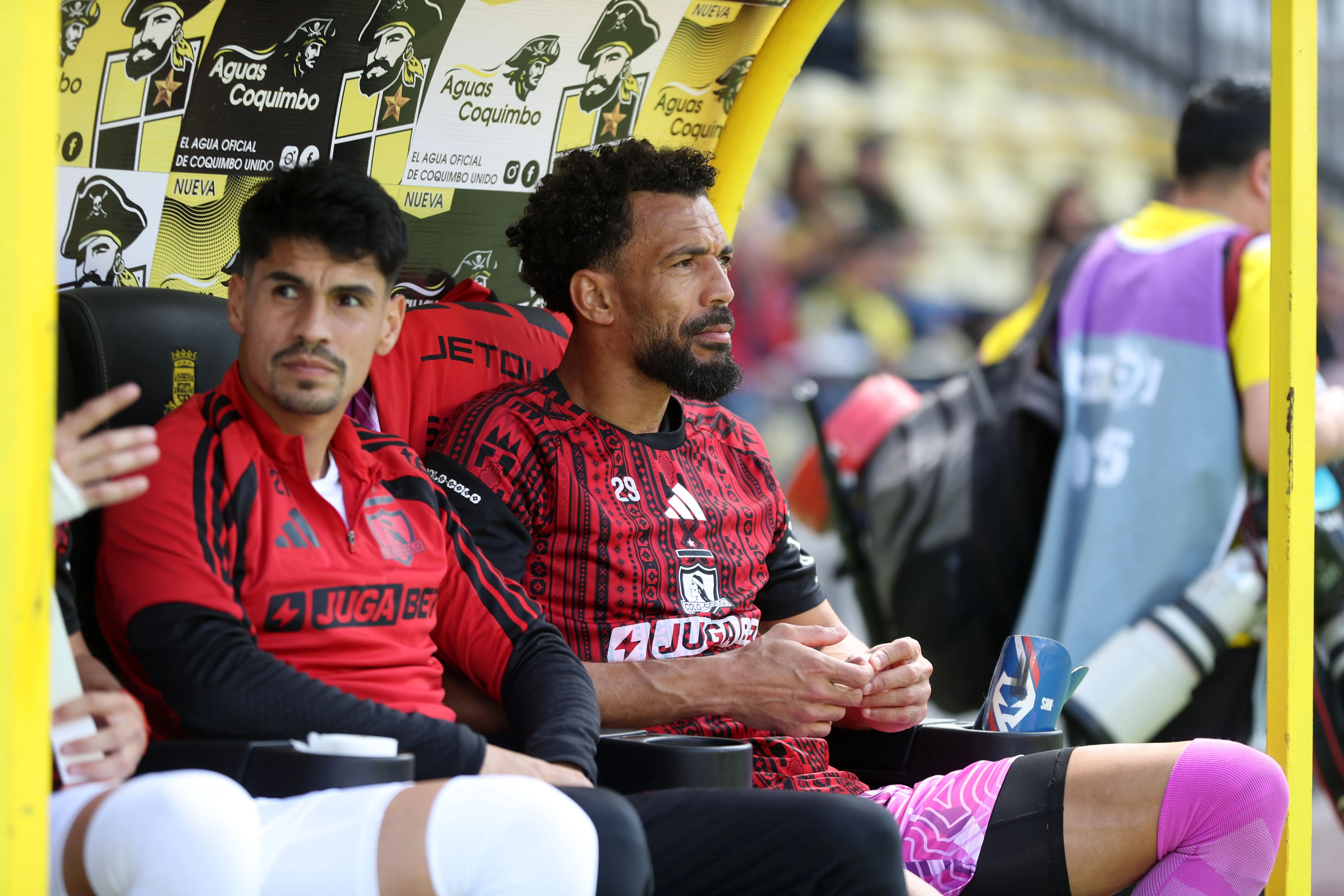 Vozinha se ha convertido en el arquero suplente de Colo Colo. (Foto: Hernán Contreras/Photosport)