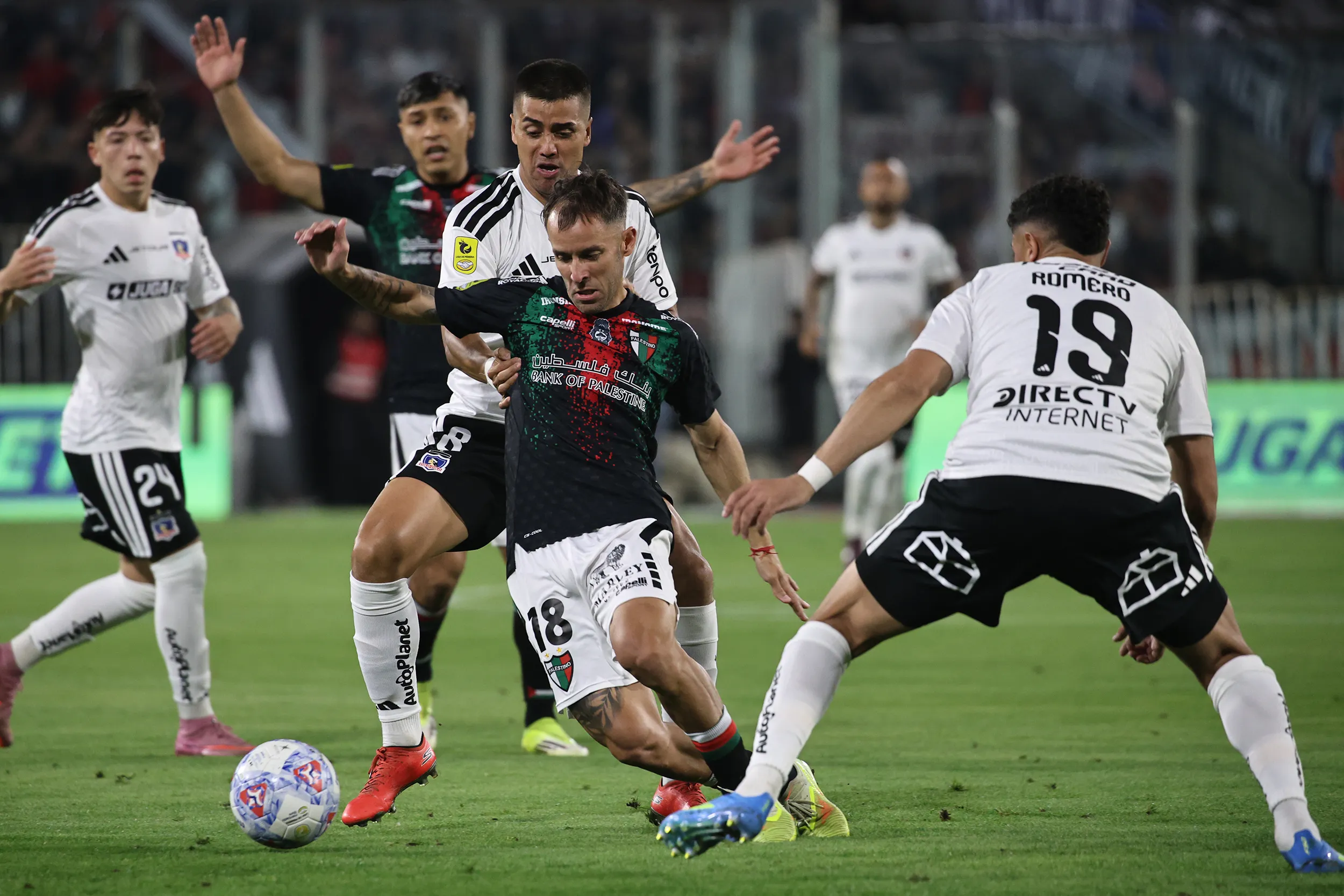 Palestino puede enfrentar a Colo Colo en Rancagua. (Imagen: Photosport)