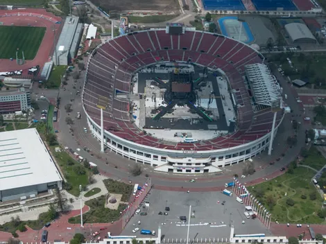 Impactante imagen del Parque Estadio Nacional tras graves inundaciones en Santiago 