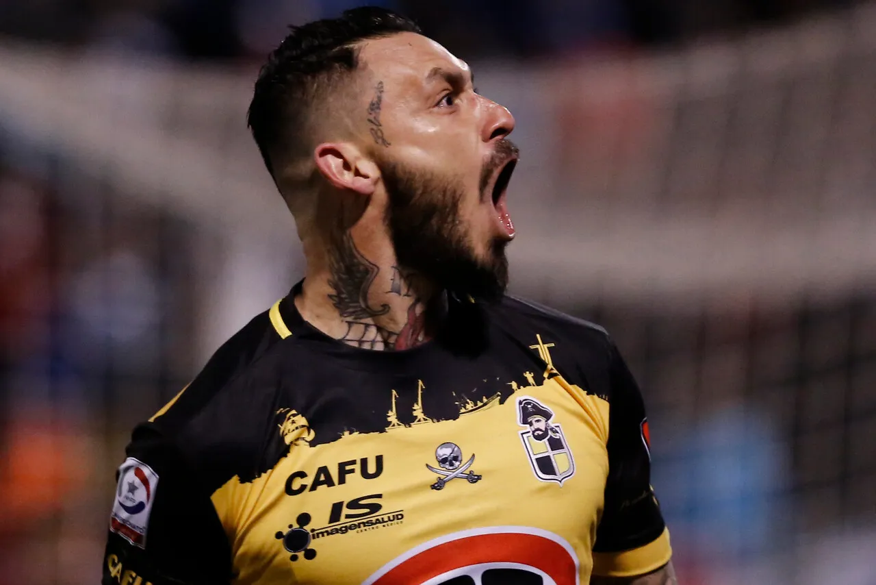 El último club de Pinilla antes del retiro fue Coquimbo Unido en 2019 (Photosport).