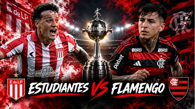 Este jueves Estudiantes recibe a Flamengo por la semifinal de ida de Copa Libertadores.
