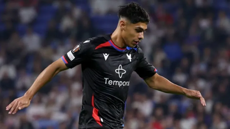 Darío Osorio sumó elogios por su actuación en el Crystal Palace