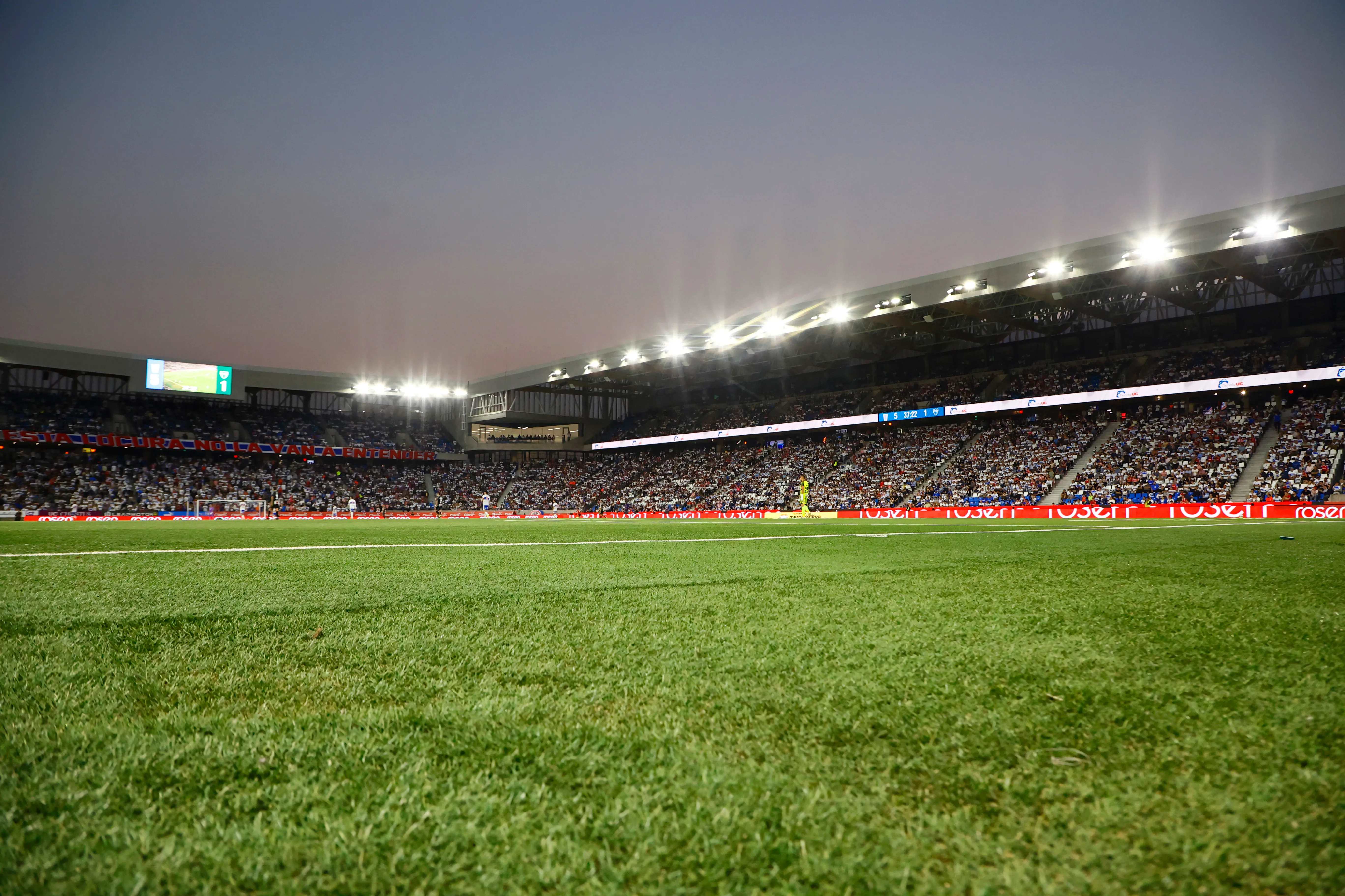 El Claro Arena albergará el clásico universitario. (Foto: Dragomir Yankovic/Photosport)