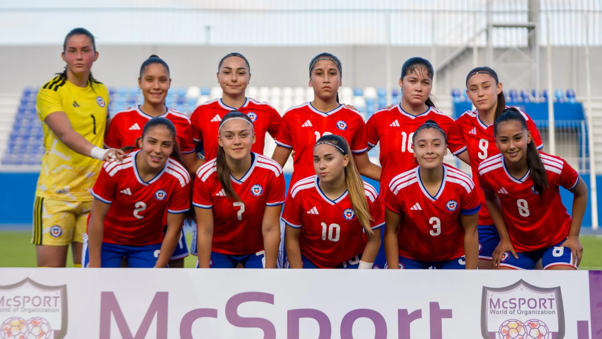 La Roja llega inspirada a su debut en el Mundial Femenino Sub 17. (Foto: FFCh)