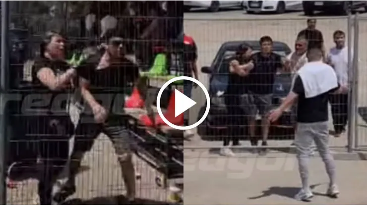 Vergonzosa reacción de un apoderado de Colo Colo Sub-12 en La Cisterna.