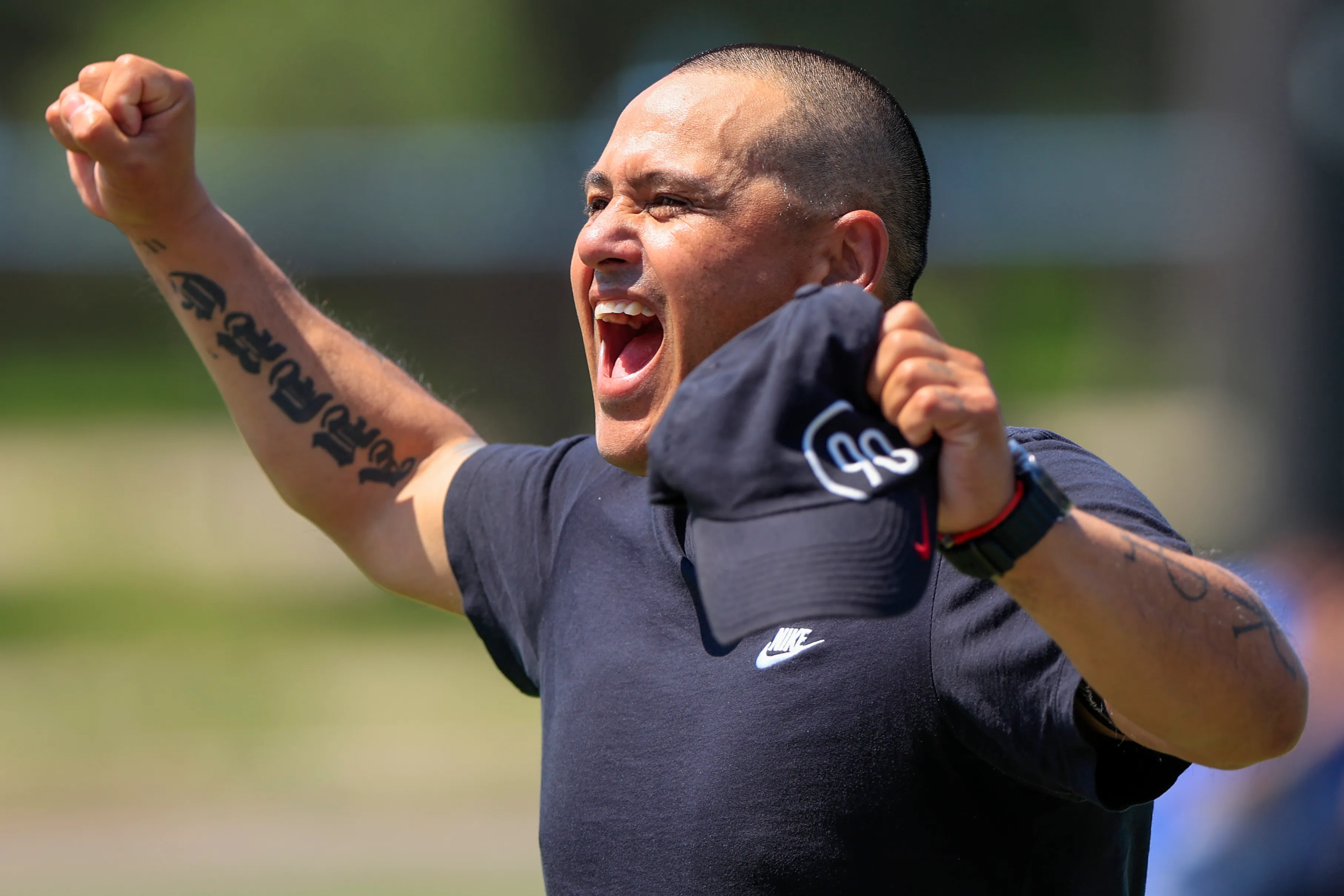 Chupete Suazo tiene a San Luis de Quillota cerca de volver a Primera División. (Foto: Pepe Alvújar/Photosport)
