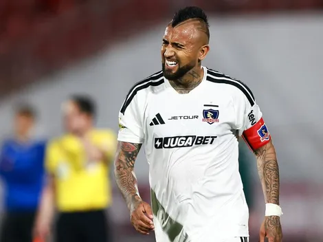 Vidal lanza una llamativa queja contra el arbitraje en Colo Colo: "Muy raro"