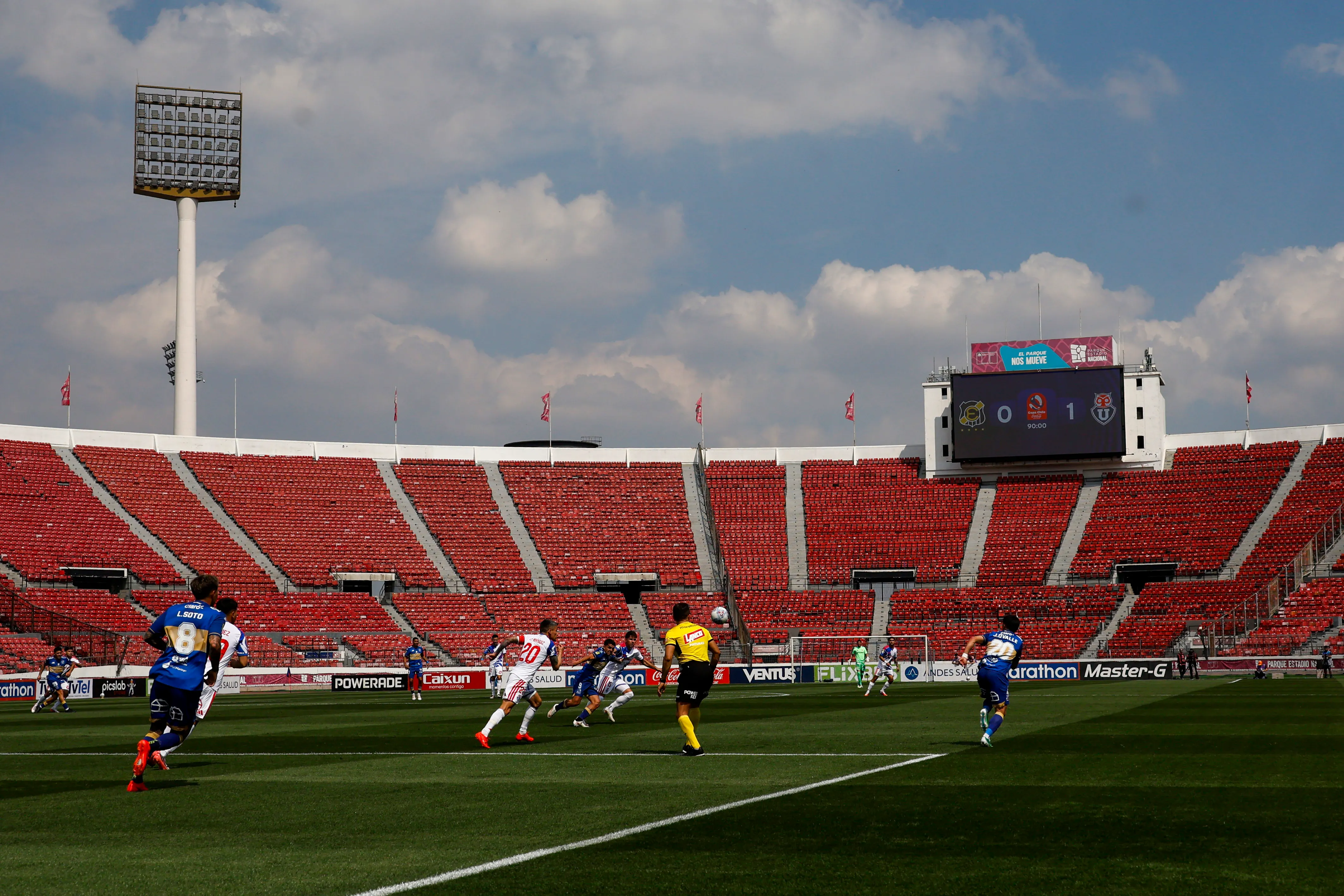 Universidad de Chile enfrentará a Everton fuera de Estadio Nacional. (Imagen: Photosport)