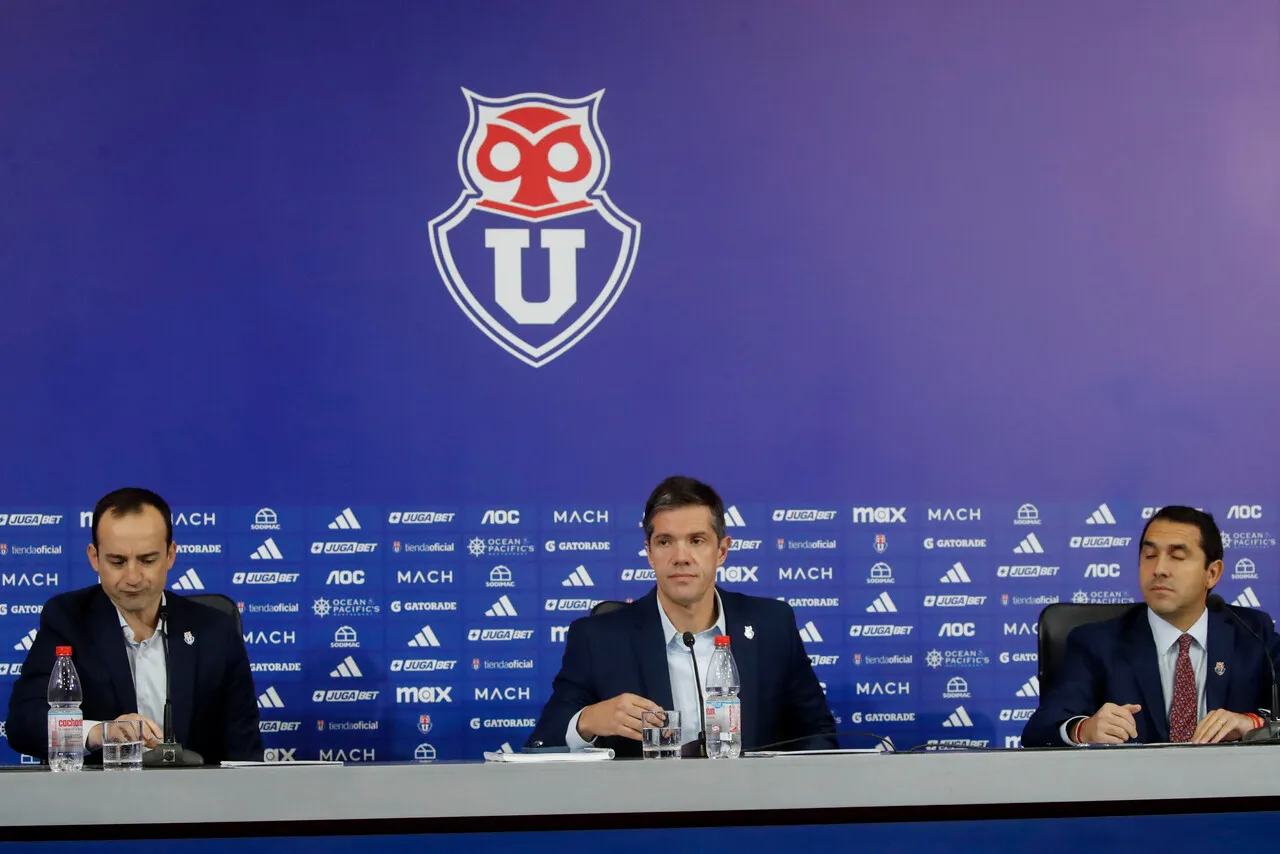 El directorio de Azul Azul en los tiempos de Michael Clark (Photosport).