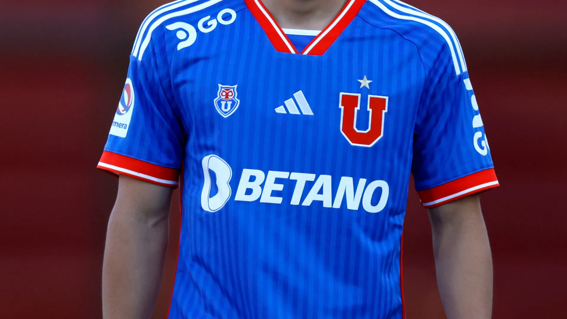 Betano ya auspició a Universidad de Chile en 2023. (Imagen: Photosport)