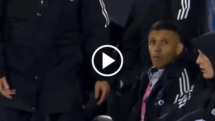 Alexis Sánchez tuvo un curioso intercambio de palabras con el DT del CF Montréal.