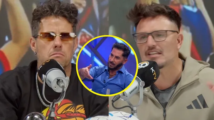 Los exfutbolistas criticaron a Herrera por ausentarse de la despedida de Matías Rodríguez.