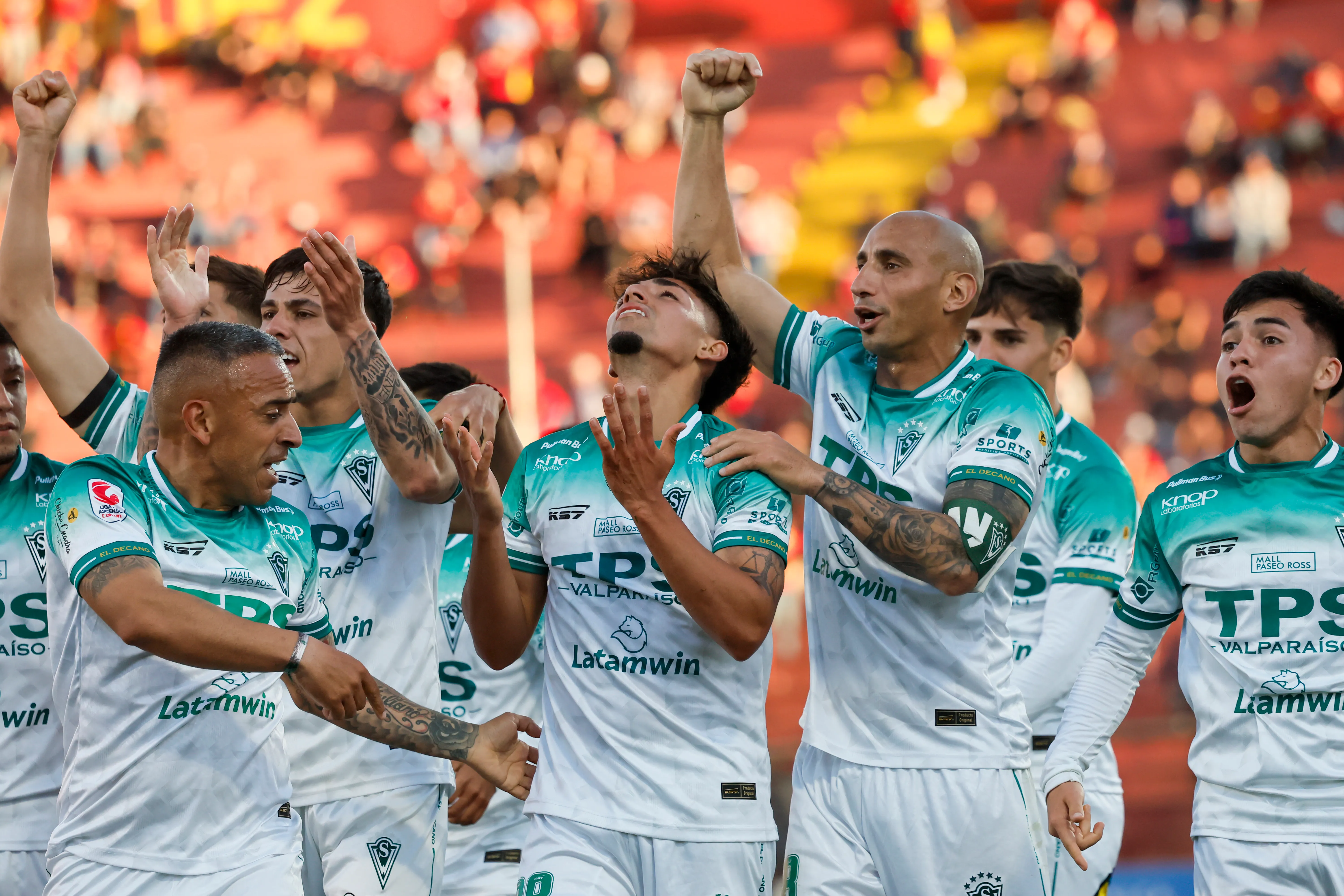 Santiago Wanderers venció de visita a Unión Española. (Foto: Andrés Piña/Photosport)