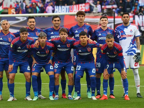 Universidad de Chile confirma su formación contra Everton