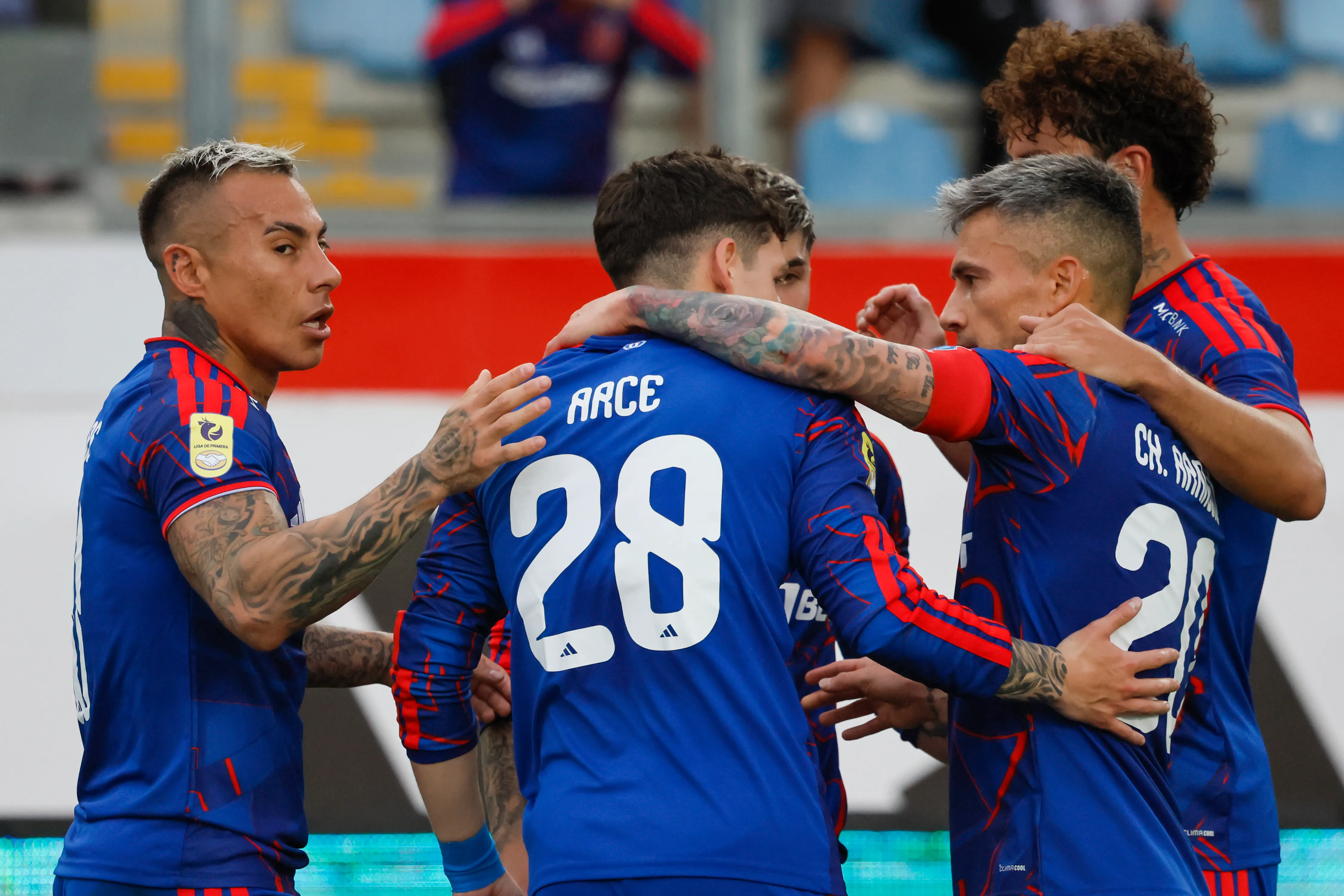 Universidad de Chile se impuso sobre Everton por la Liga de Primera. (Imagen: Photosport)
