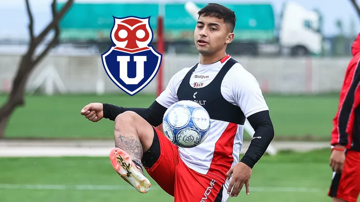 Nicolás Guerra lleva a Universidad de Chile en sus pensamientos.