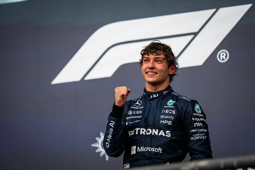 Kimi Antonelli está a un paso de su primer título mundial. (Foto: Sona Maleterova/Getty Images)
