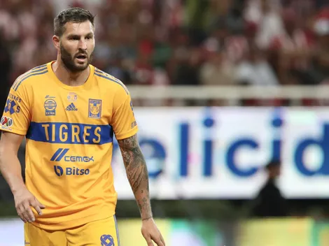La reacción de Gignac tras consagrarse campeón de la Liga MX 2023 con Tigres UANL ante Chivas