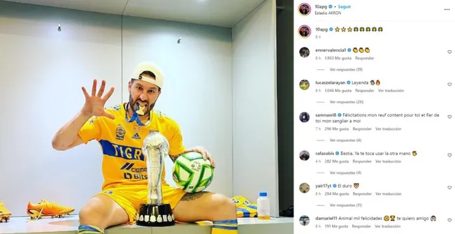 Instragram de André-Pierre Gignac
