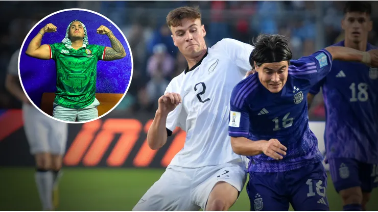 Luka Romero convirtió un golazo con Argentina