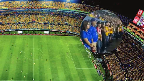 El Volcán lució un lleno total en la final de ida entre Tigres y Chivas